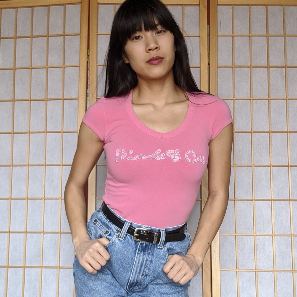 Pink & co short sleeve tee